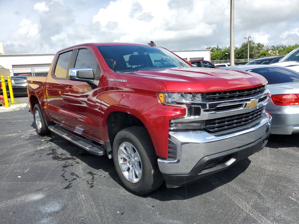 Used 2021 Chevrolet Silverado 1500 LT with VIN 3GCPWCEK3MG335117 for sale in Miami, FL