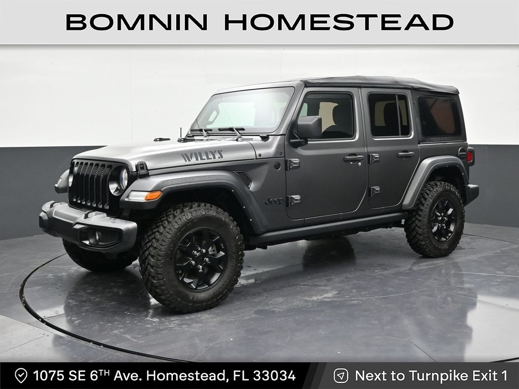Used 2022 Jeep Wrangler Unlimited Willys SUV