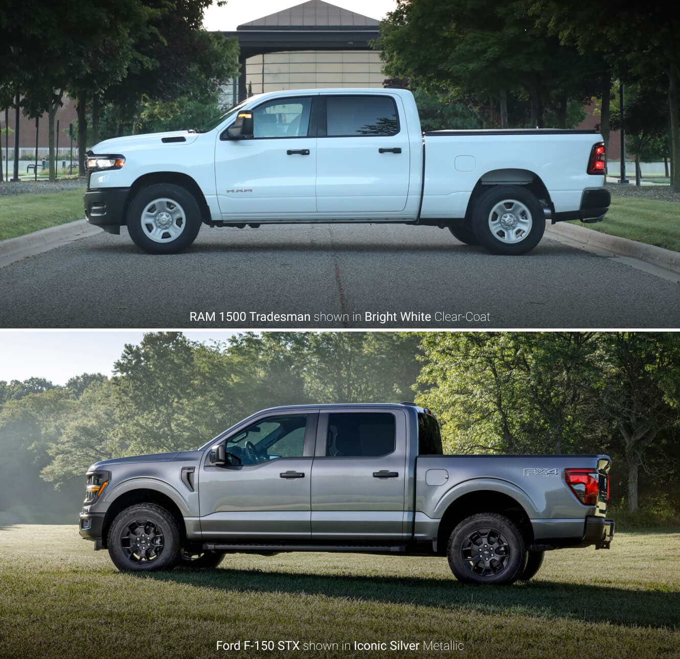 2025 Ram 1500 vs. 2025 Ford F-150 Off-Road Capabilities