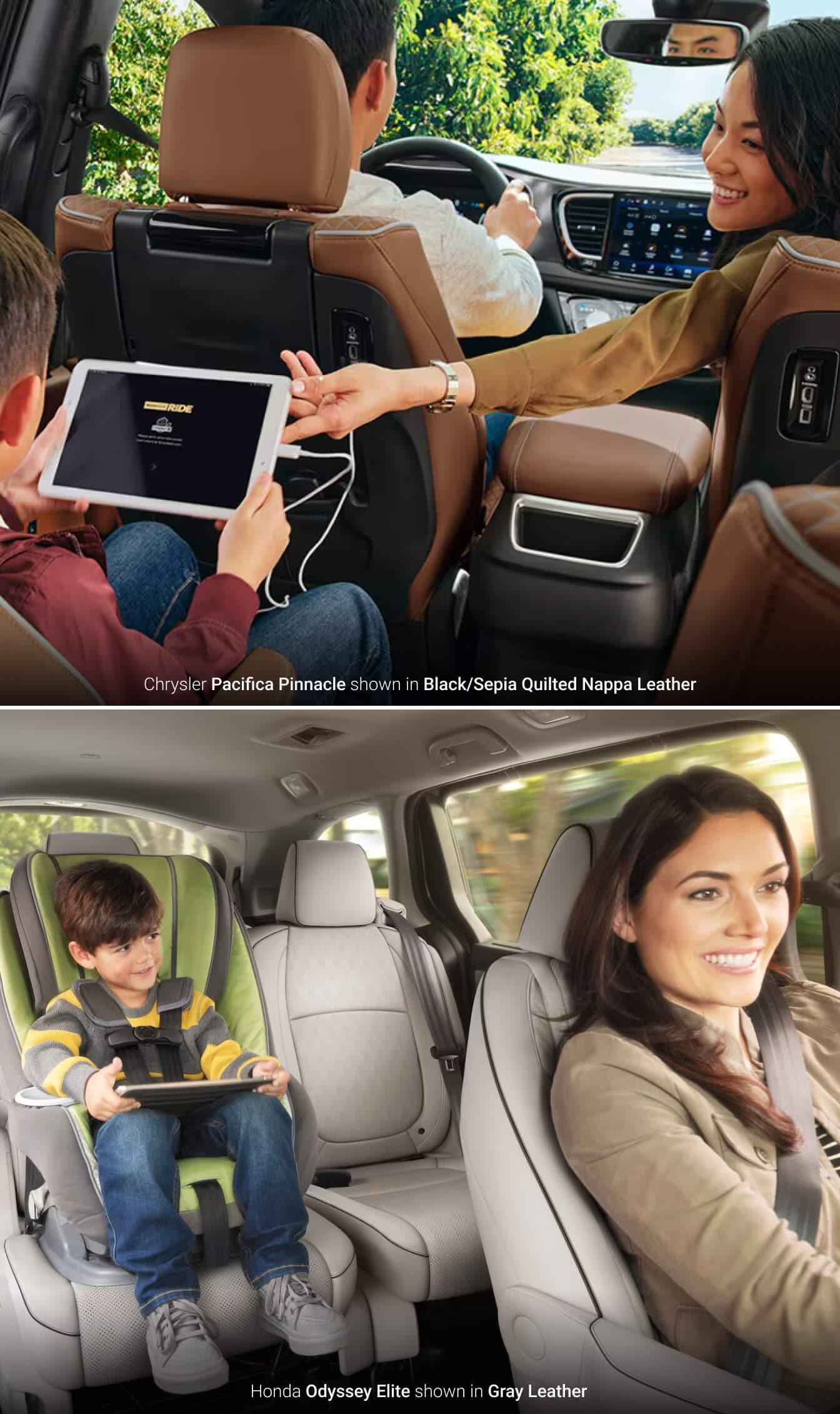 2026 Chrysler Pacifica vs. 2026 Honda Odyssey Safety Features