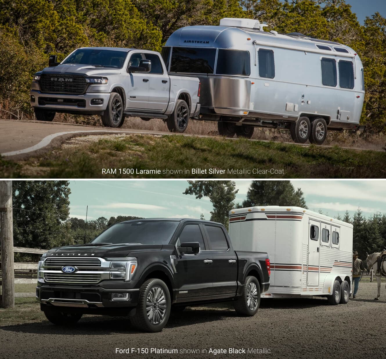 2025 Ram 1500 vs. 2025 Ford F-150 Towing & Payload Capacity