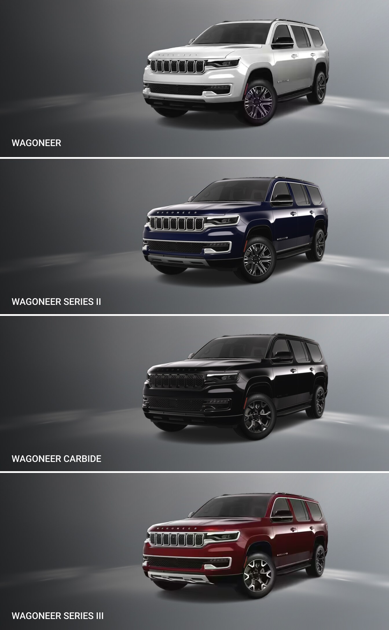 2025 Jeep Wagoneer Trim Levels & Configurations