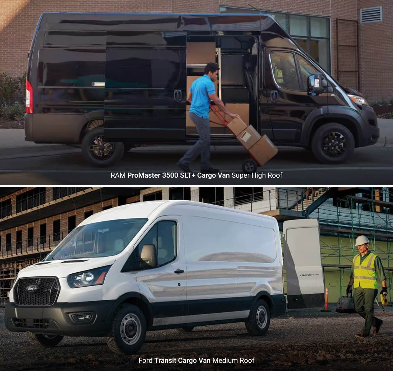 2026 Ram ProMaster vs. 2025 Ford Transit Powertrain & Specs