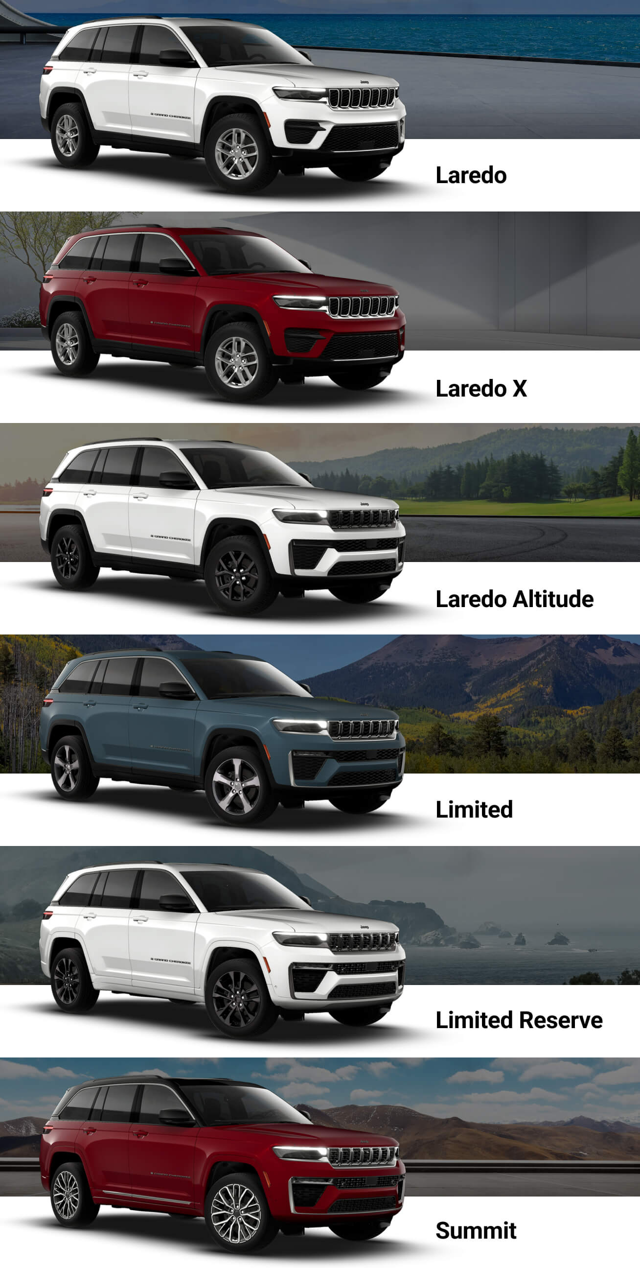 2026 Jeep Grand Cherokee Trim Levels & Design