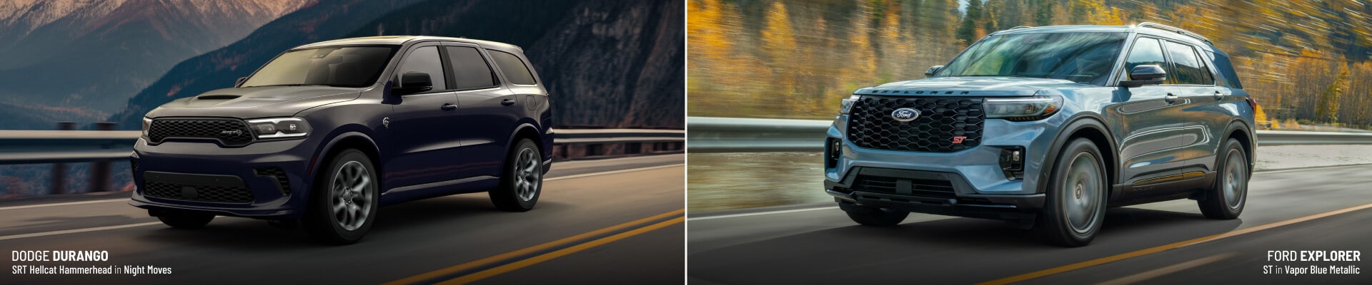 2025 Dodge Durango Vs. 2025 Ford Explorer Comparison