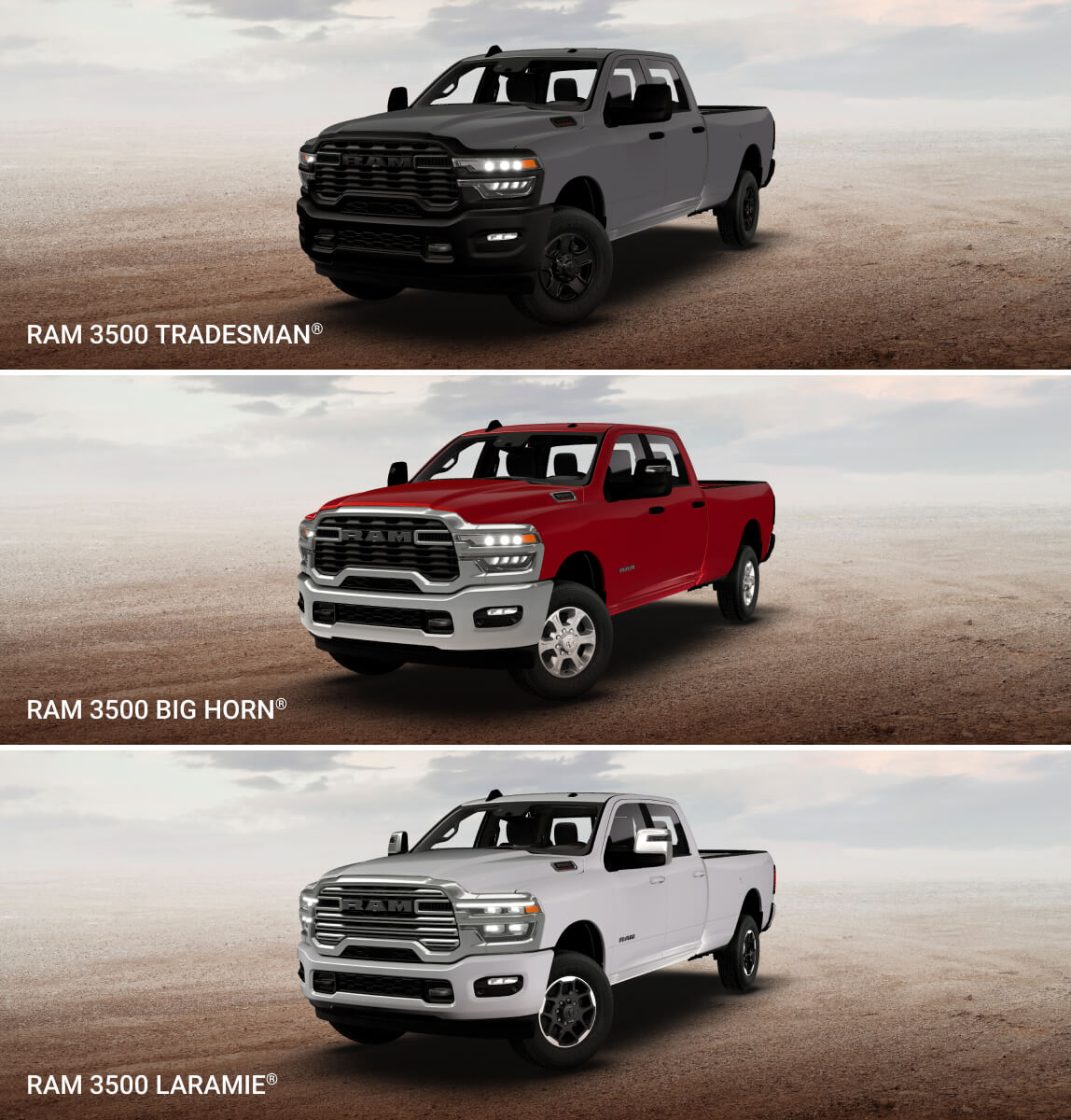 2026 Ram 3500 Trim Levels