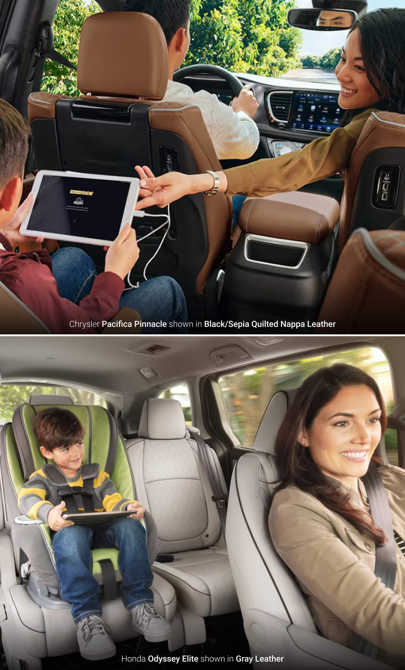 2026 Chrysler Pacifica vs. 2026 Honda Odyssey Safety Features