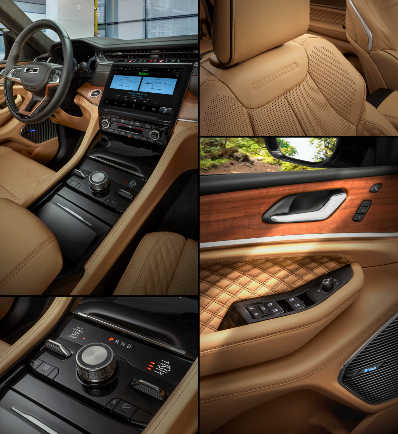 Premium & Tech-Packed Jeep Grand Cherokee L Interior