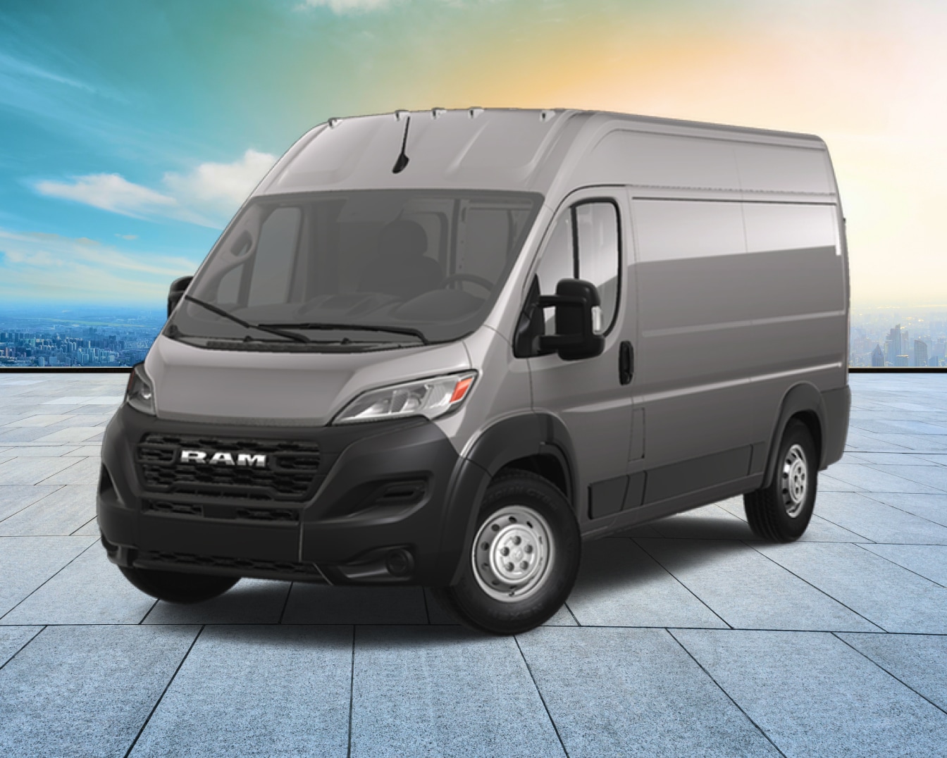 Gray Ram ProMaster 3500 Front