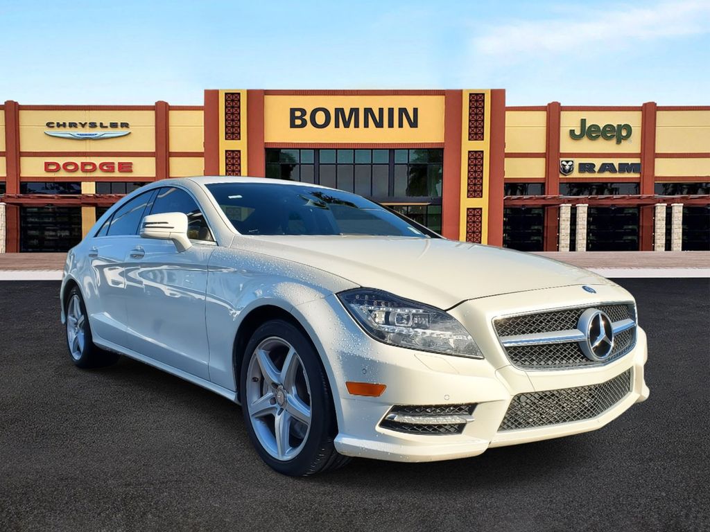 Used 2014 Mercedes-Benz CLS-Class CLS550 with VIN WDDLJ9BB7EA098285 for sale in Miami, FL