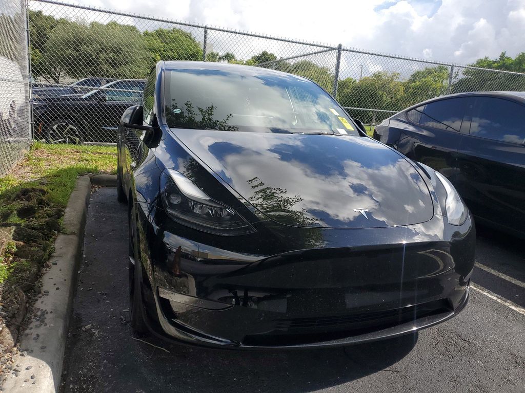 Used 2023 Tesla Model Y Long Range with VIN 7SAYGDEE8PF755745 for sale in Miami, FL