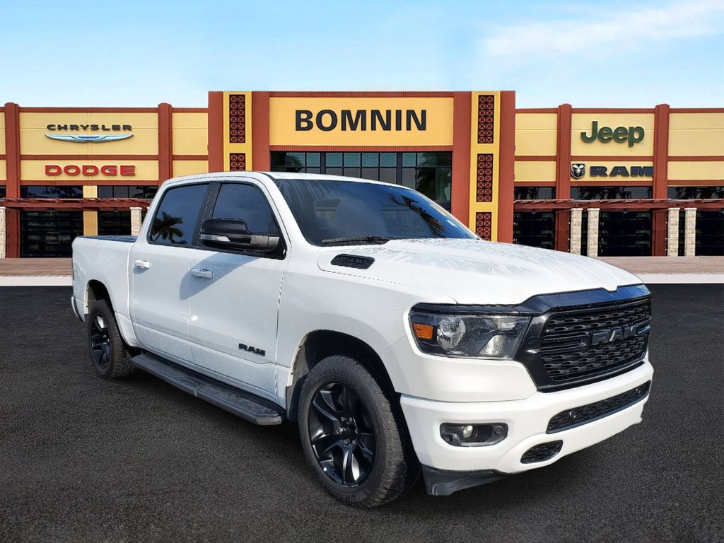 Used 2022 RAM Ram 1500 Pickup Big Horn/Lone Star with VIN 1C6RREFT9NN193715 for sale in Miami, FL