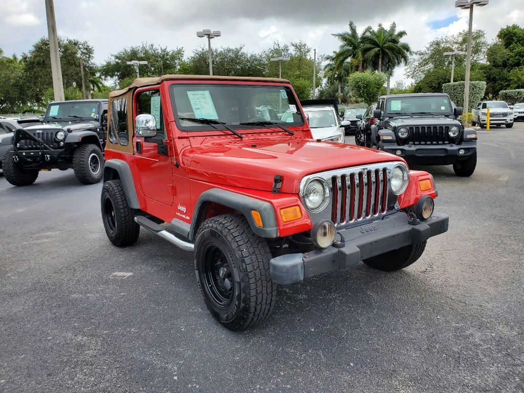 Used 2006 Jeep Wrangler Sport with VIN 1J4FA49S86P781900 for sale in Miami, FL