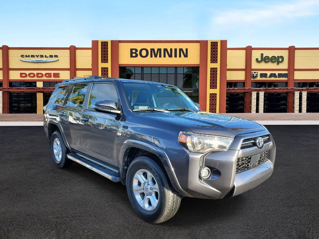 Used 2023 Toyota 4Runner SR5 Premium with VIN JTEFU5JR1P5297670 for sale in Miami, FL