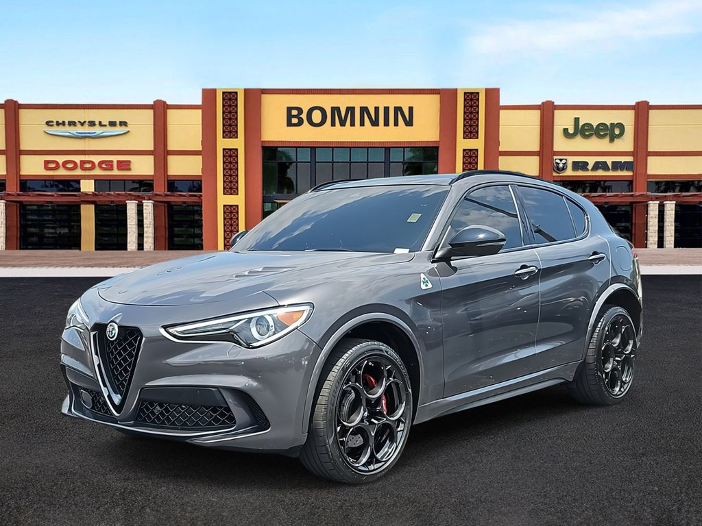 Used 2022 Alfa Romeo Stelvio Quadrifoglio with VIN ZASPAKEV9N7D24453 for sale in Miami, FL