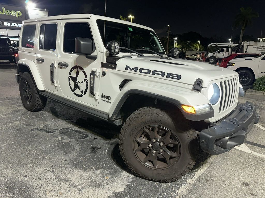 Used 2018 Jeep Wrangler Unlimited Moab SUV
