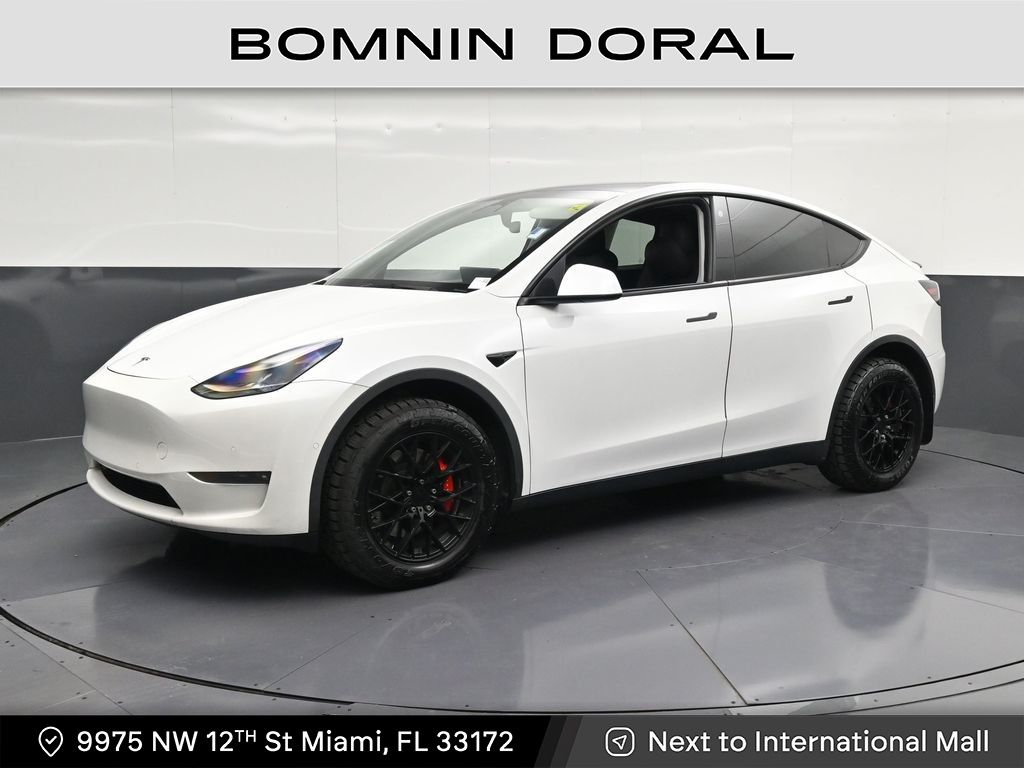 Used 2021 Tesla Model Y Performance with VIN 5YJYGDEF9MF140896 for sale in Miami, FL