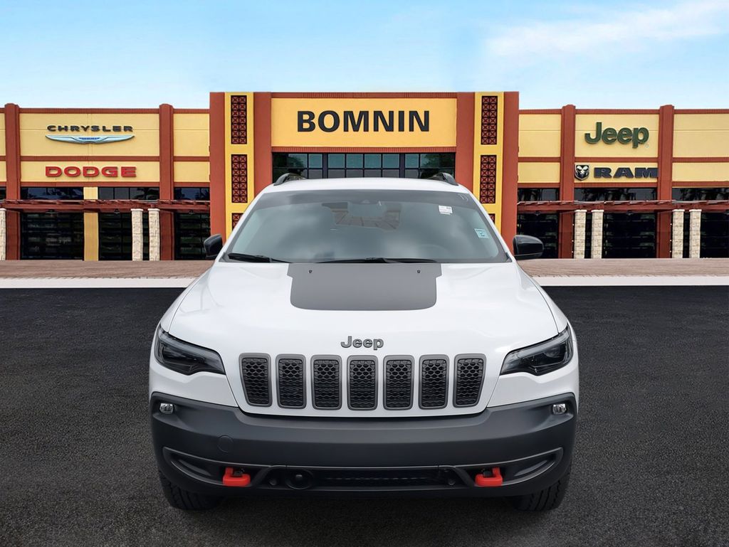 Used 2022 Jeep Cherokee Trailhawk with VIN 1C4PJMBX3ND504054 for sale in Miami, FL