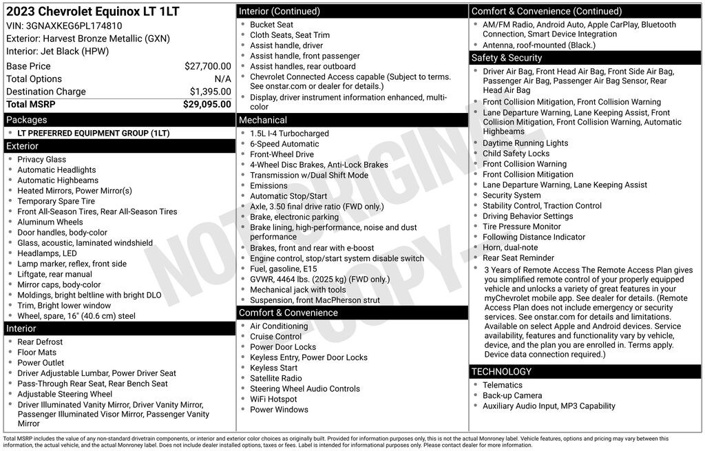 Used 2023 Chevrolet Equinox LT SUV