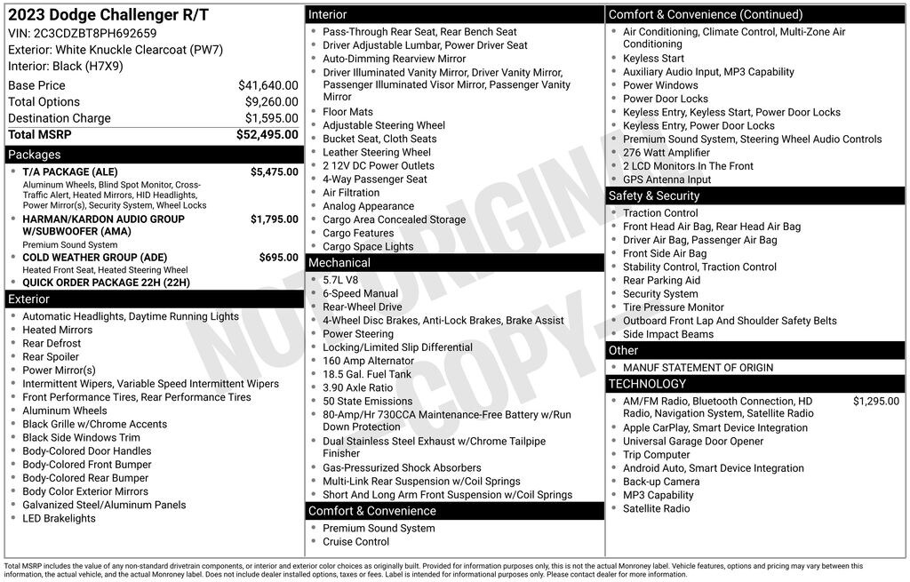 Used 2023 Dodge Challenger R/T Coupe