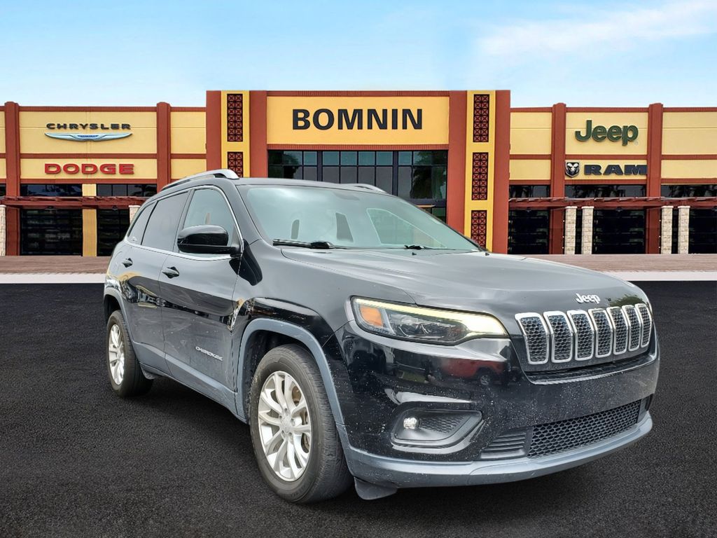 Used 2019 Jeep Cherokee Latitude with VIN 1C4PJLCBXKD159968 for sale in Miami, FL