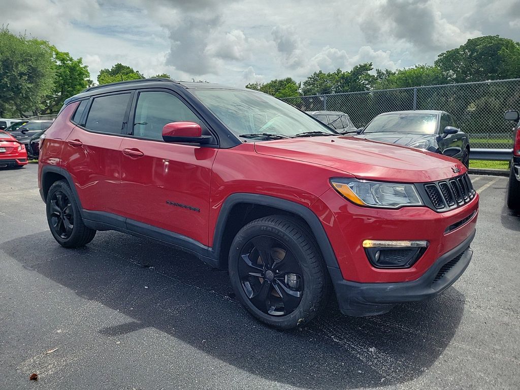 Used 2018 Jeep Compass Altitude with VIN 3C4NJCBB8JT324711 for sale in Miami, FL