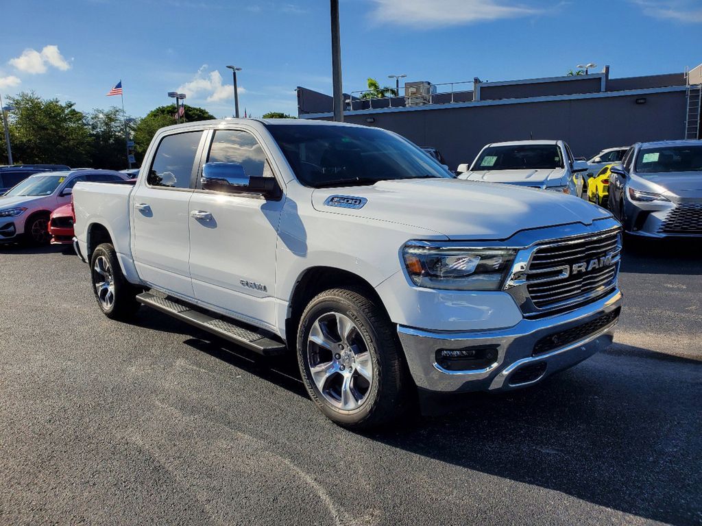 Used 2024 RAM Ram 1500 Pickup Laramie with VIN 1C6SRFJT4RN104413 for sale in Miami, FL