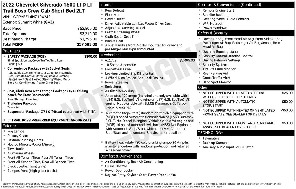 2022 Chevrolet Silverado 1500 Limited LT Trail Boss - Photo 6