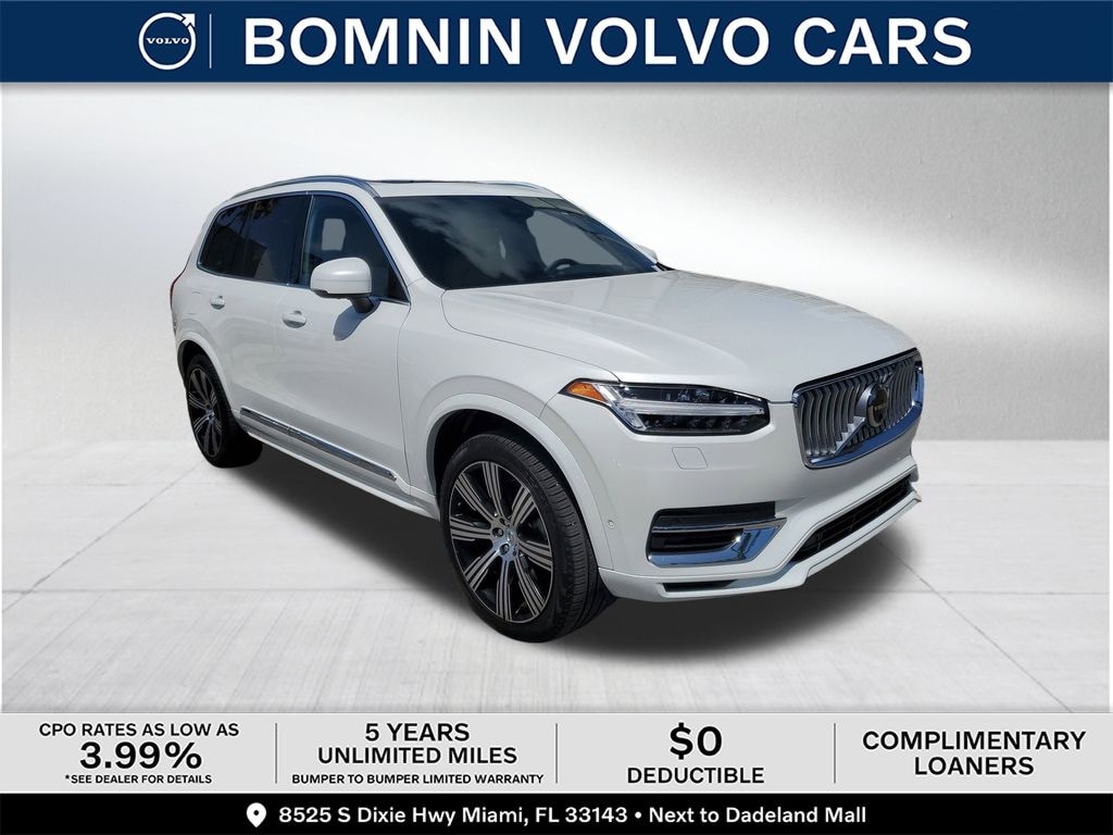 Certified 2024 Volvo XC90 plug-in hybrid T8 Ultimate Bright 7-Seater SUV