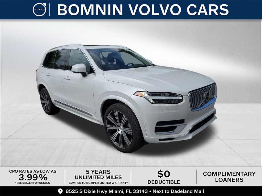 Certified 2024 Volvo XC90 plug-in hybrid T8 Plus Bright 7-Seater SUV