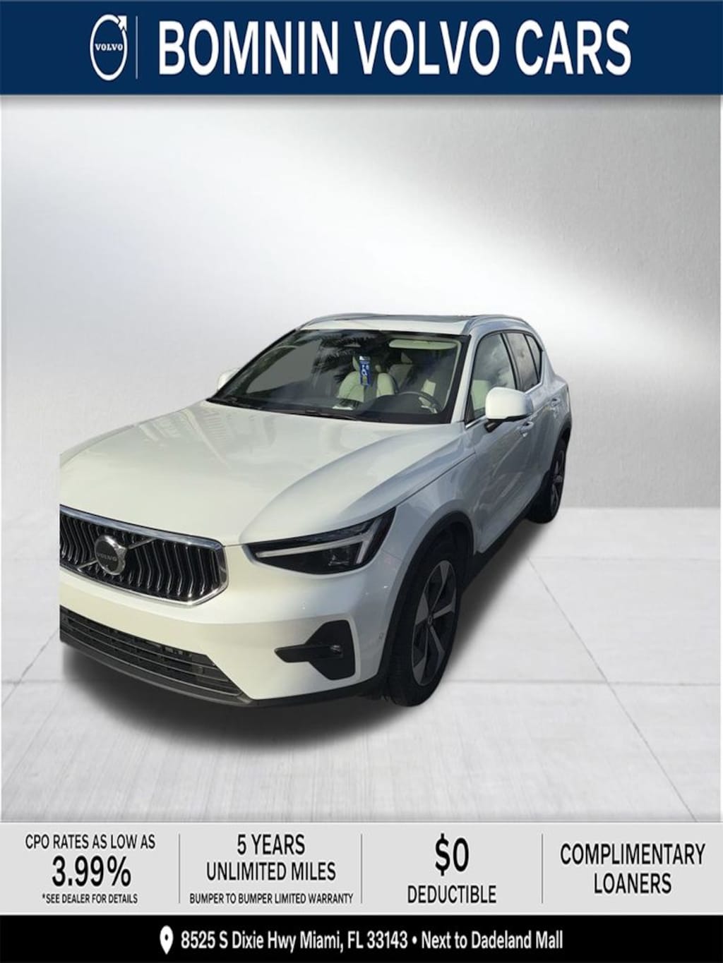Certified 2025 Volvo XC40 B5 Plus Bright Theme SUV
