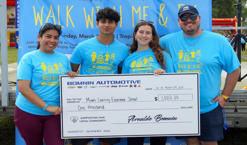 Supporting Miami Learning Experience School Bomnin Volvo