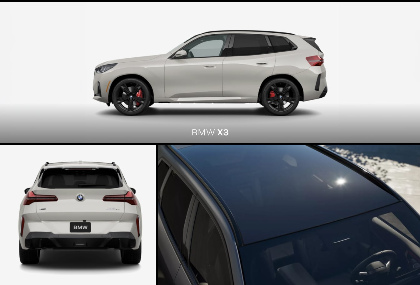 2026 Volvo XC60 vs. 2026 BMW X3 - Size and Cargo: BMW X3