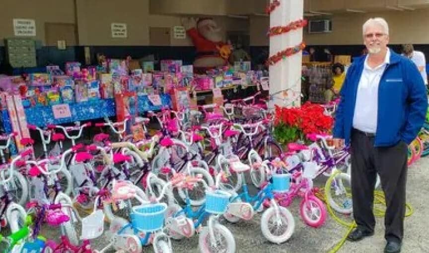Cutler Bay Community Toy Giveaway Bomnin Volvo