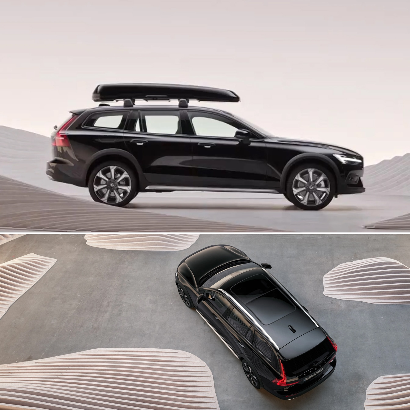 2026 Volvo V60 in fantastical landscape