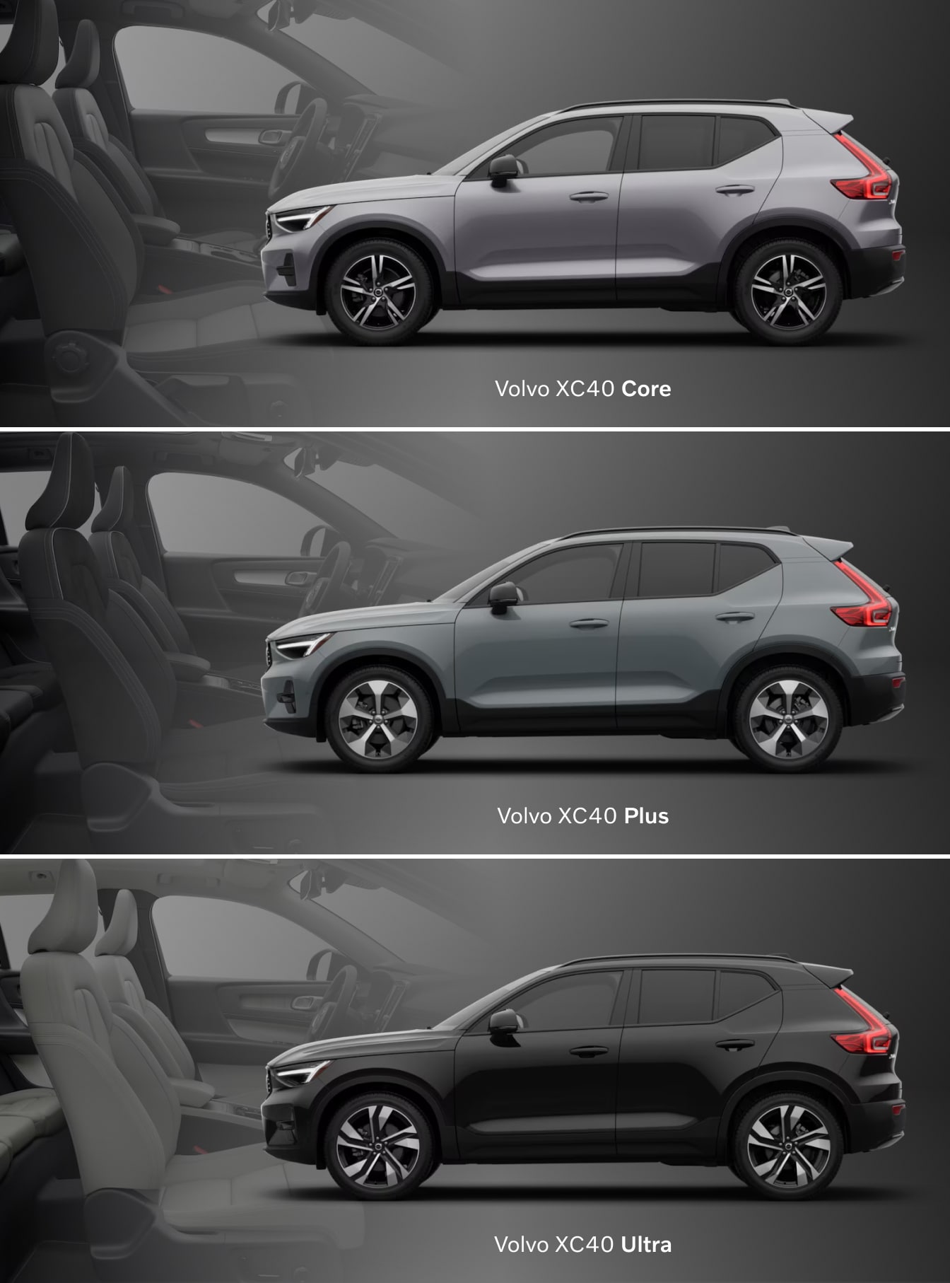 2026 Volvo XC40 Trims