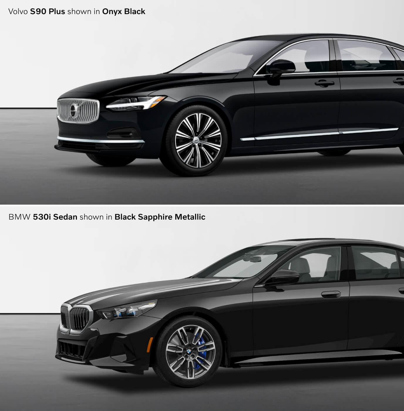 2025 Volvo S90 vs. 2025 BMW 5 Series Engine & Specs
