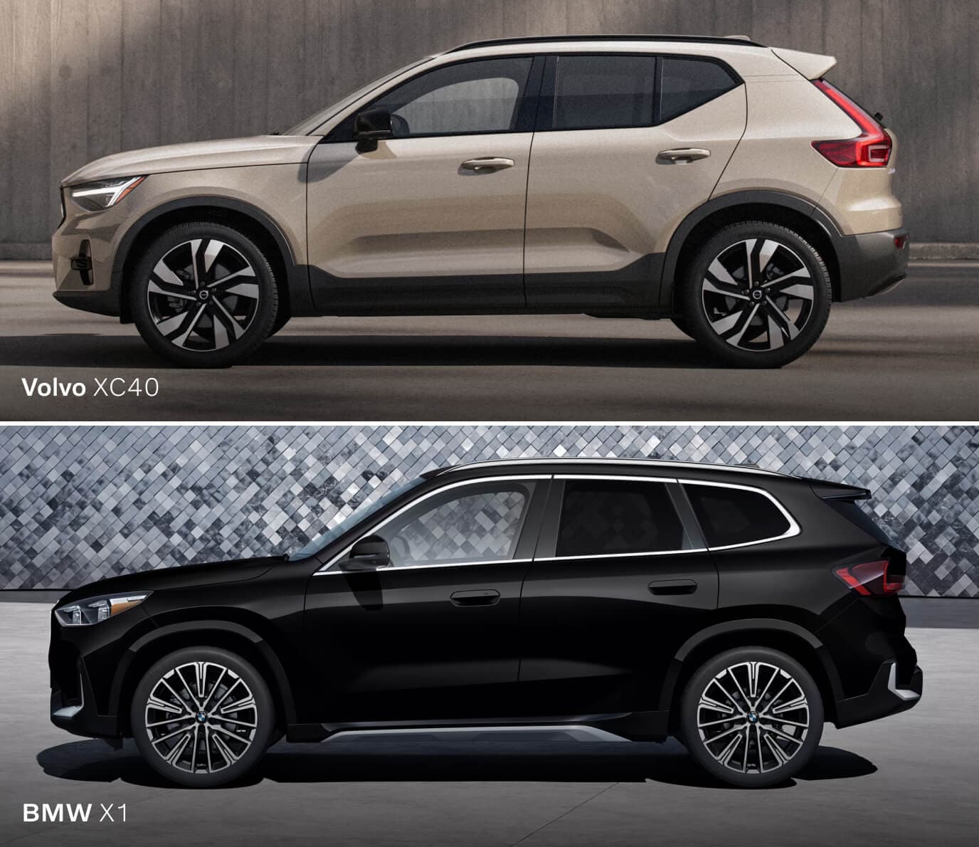 2026 Volvo XC40 vs. 2026 BMW X1 Interior & Comfort
