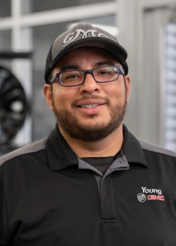 Staff member Luis Morales from 24b88d87e2be