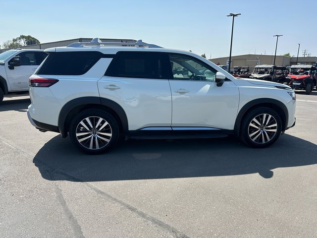 Used 2022 Nissan Pathfinder Platinum with VIN 5N1DR3DKXNC219666 for sale in Burley, ID
