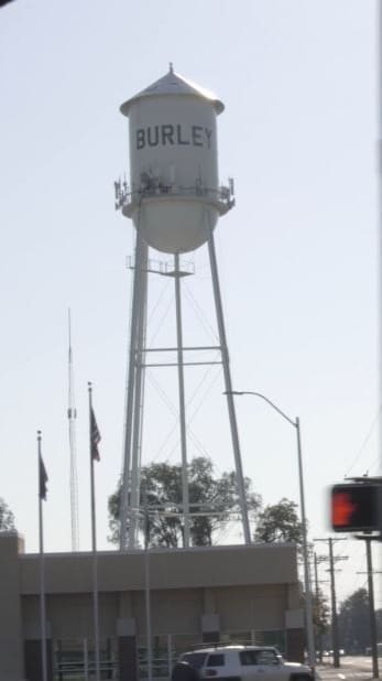 Burley water tower