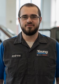 Staff member Andrew Ward from 994bd4f9f5d4