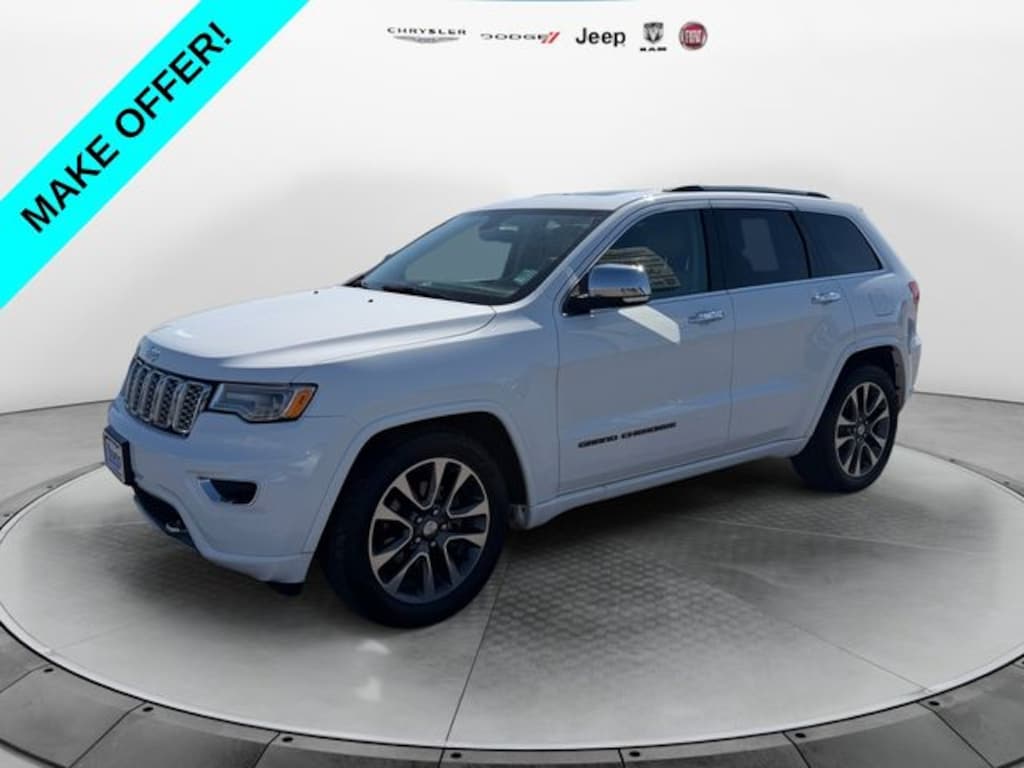 Used 2017 Jeep Grand Cherokee Overland 4x4 SUV