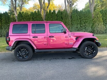 pink jeep for sale used