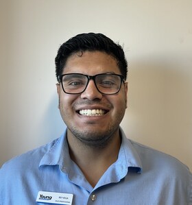 Staff member Rey Vega from ID_af5f6d83b1e2
