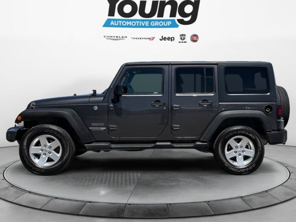 Used 2018 Jeep Wrangler JK Unlimited Sport 4x4 SUV