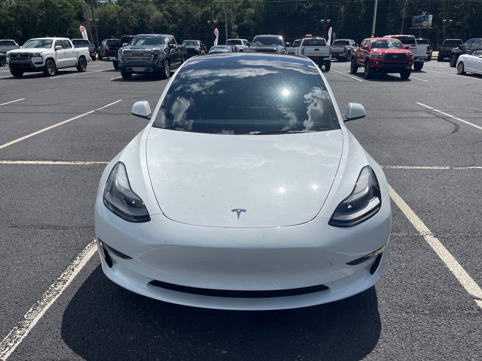 Used 2023 Tesla Model 3 Base with VIN 5YJ3E1EA3PF428162 for sale in Enterprise, AL