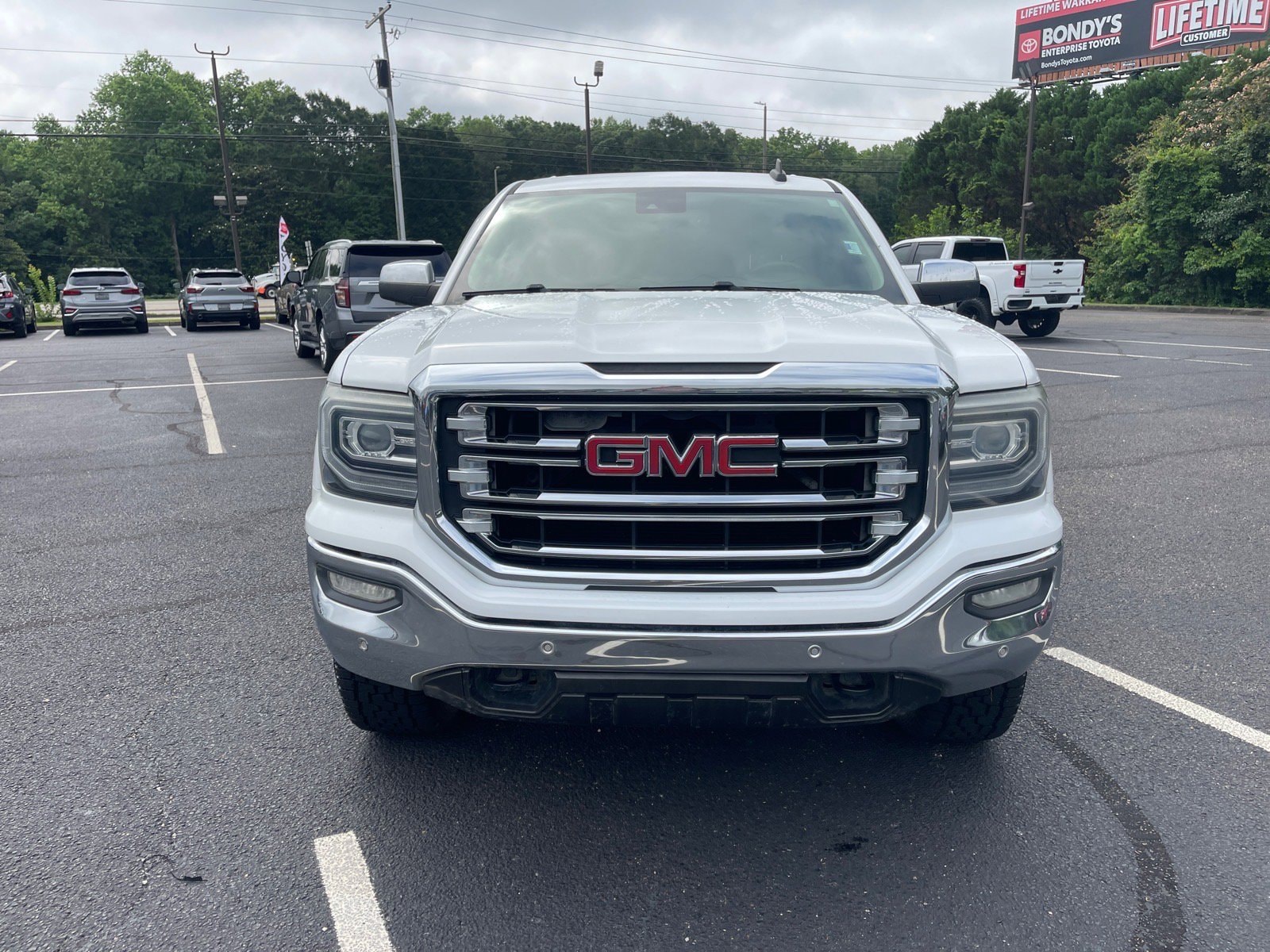 Used 2016 GMC Sierra 1500 SLT with VIN 3GTU2NEC5GG239030 for sale in Enterprise, AL