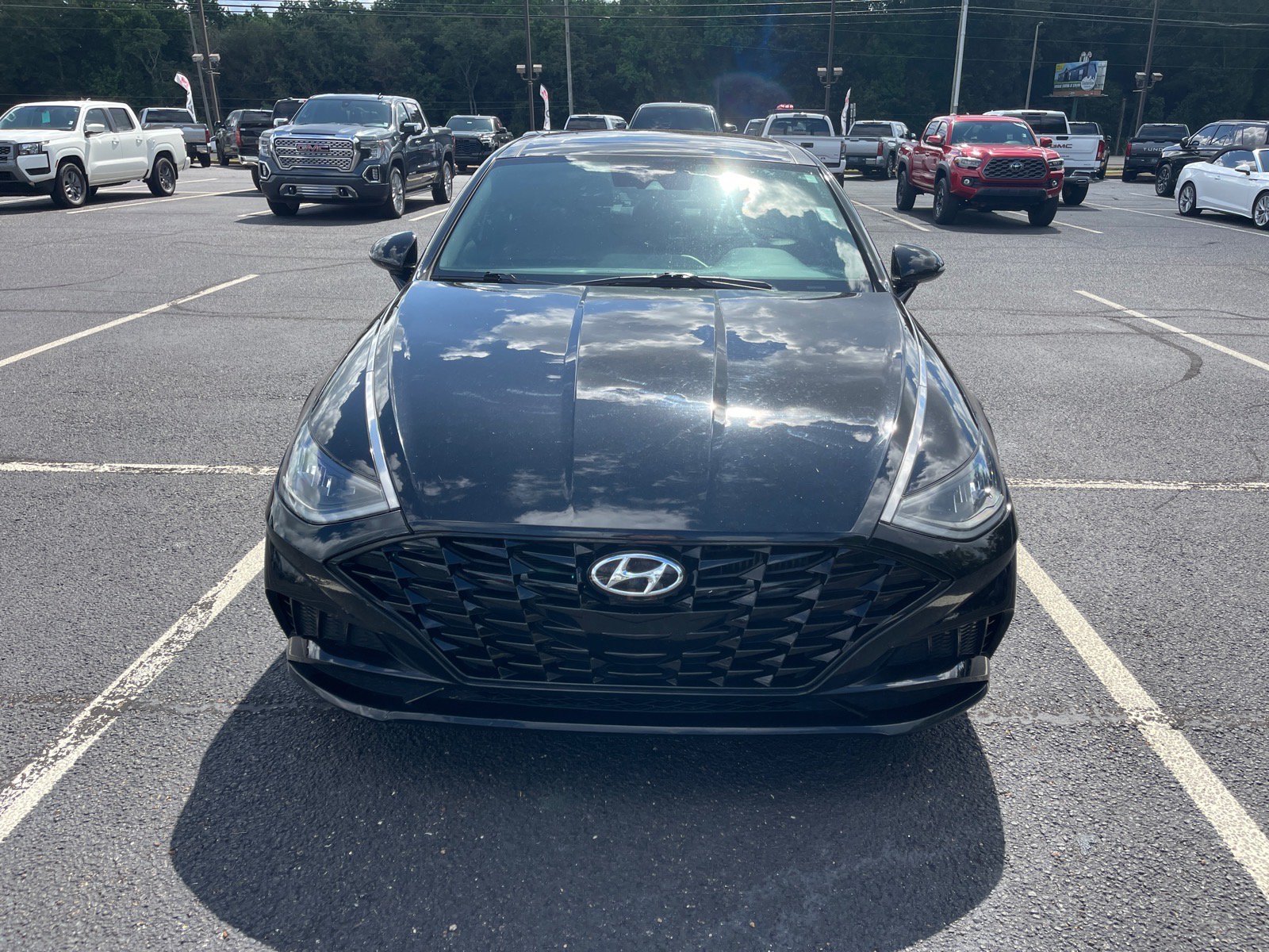 Used 2022 Hyundai Sonata SEL Plus with VIN 5NPEJ4J25NH139755 for sale in Enterprise, AL