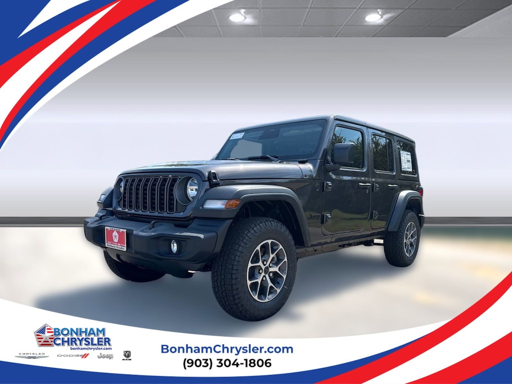 New 2025 Jeep Wrangler Sport S Sport S  4x4